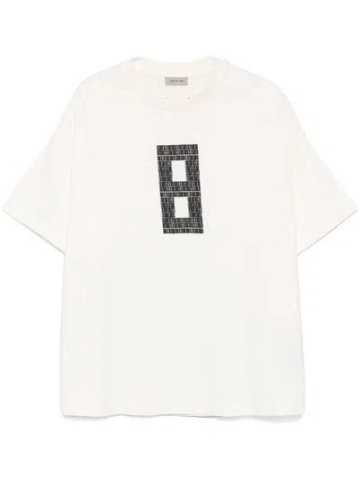 FEAR OF GOD FEAR OF GOD SHORT SLEEVE TEE 8 BLACK PRINT CLOTHING