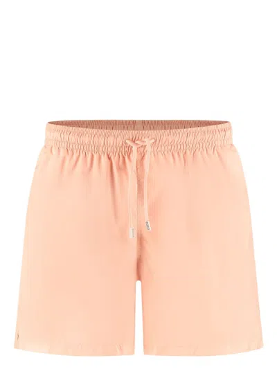 FEDELI LOGO-PATCH SWIM SHORTS