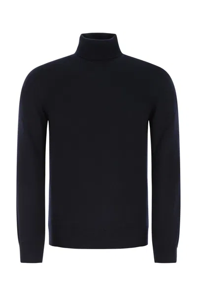 FEDELI MIDNIGHT BLUE CASHMERE SWEATER