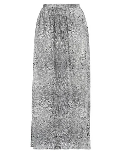 FEDERICA TOSI FEDERICA TOSI WOMAN MAXI SKIRT WHITE SIZE 10 COTTON