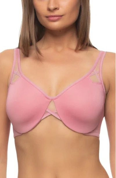 FELINA FELINA AMARANTH UNLINED MINIMIZER BRA