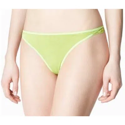 FELINA CHARMING LACE THONG PANTY IN PARADISE GREEN