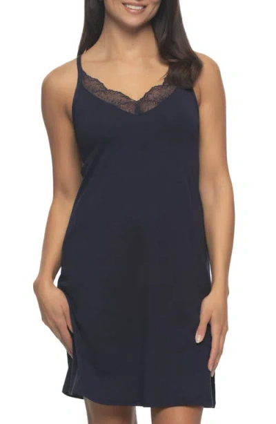FELINA FELINA DESIREE LACE TRIM CHEMISE
