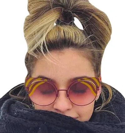 FENDI FENDI 0215S-0L9X4 (NO CASE) YELLOW SUNGLASSES