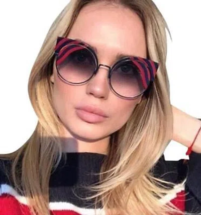FENDI FENDI 0215S-0M19L (NO CASE) ROSE SUNGLASSES