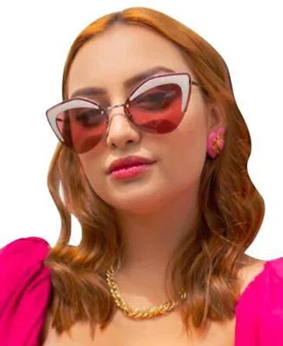 FENDI FENDI 0355S-C9A4S (NO CASE) RED/RED SUNGLASSES