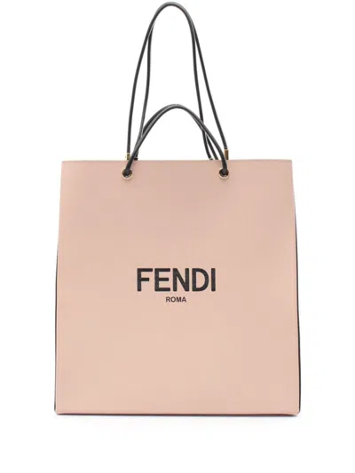 FENDI 2010S MEDIUM TWO-WAY TOTE BAG