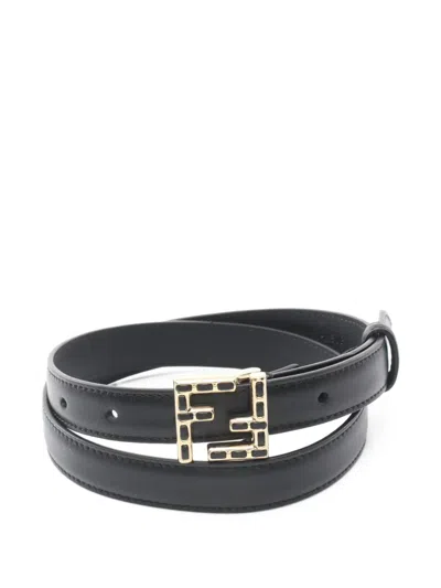 FENDI 2020S FF LEATHER BELT