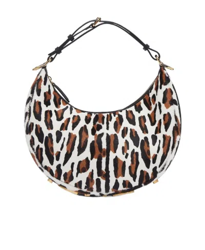 FENDI FENDI FENDIGRAPHY ANIMAL PRINTED SMALL TOTE BAG