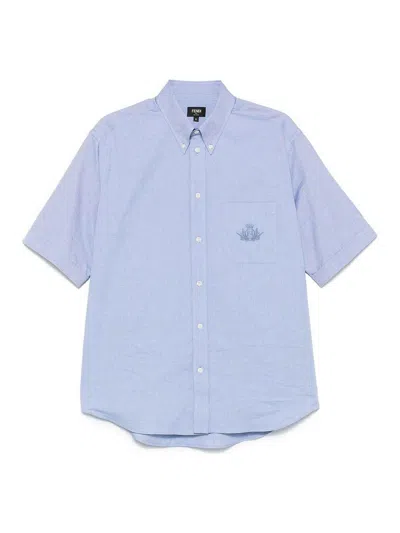 FENDI CAMISA - AZUL