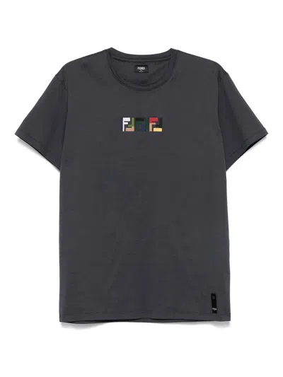 FENDI CAMISETA - NEGRO