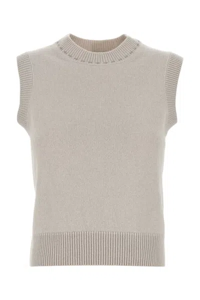 FENDI FENDI CAPPUCCINO CASHMERE VEST