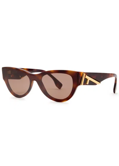 FENDI FENDI CAT-EYE SUNGLASSES