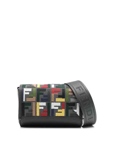 FENDI BOLSA BANDOLERA - NEGRO