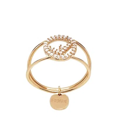 FENDI GOLD-COLOURED RING