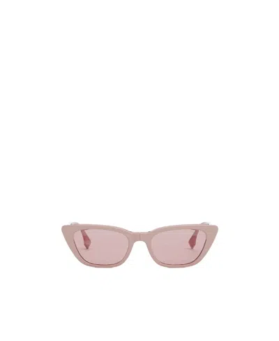 FENDI FENDI EYEWEAR CAT-EYE FRAME SUNGLASSES