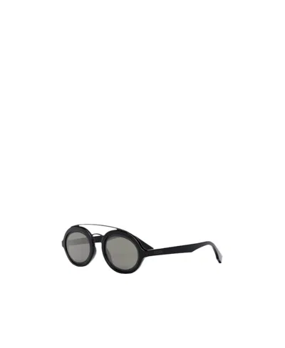 FENDI FENDI EYEWEAR OVAL FRAME SUNGLASSES