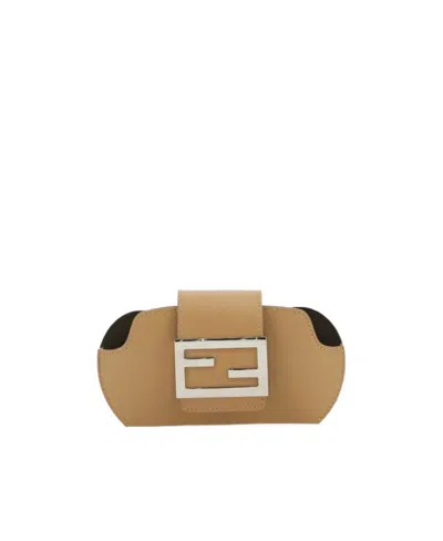 FENDI FENDI FF BAGUETTE CLASP GLASSES CASE