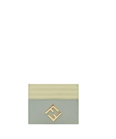 FENDI FENDI CARD HOLDER WITH LOGO ACCENT