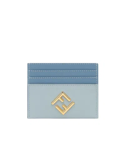 FENDI FENDI FF DIAMONDS PANELLED CARD CASE