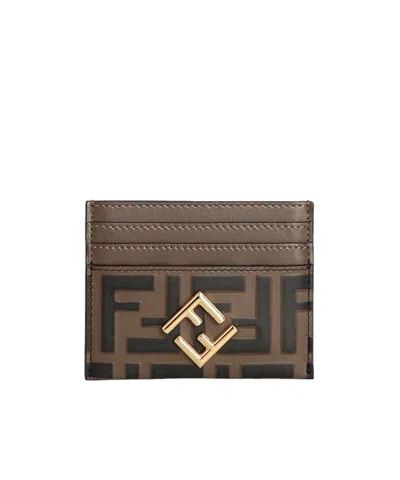 FENDI FENDI FF DIAMONDS CARD CASE