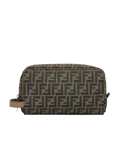 FENDI FENDI FF MONOGRAMMED BEAUTY CASE