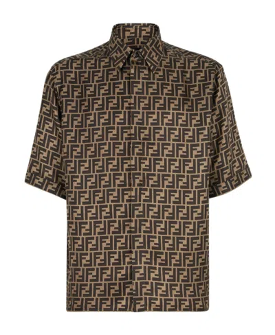 FENDI FENDI FF MOTIF SHORT-SLEEVED SHIRT