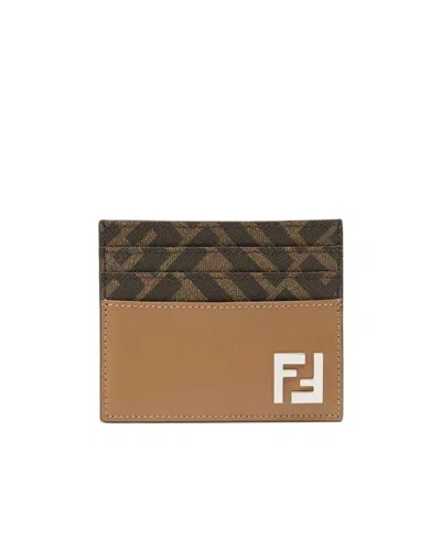 FENDI FENDI FF SQUARED CARD HOLDER