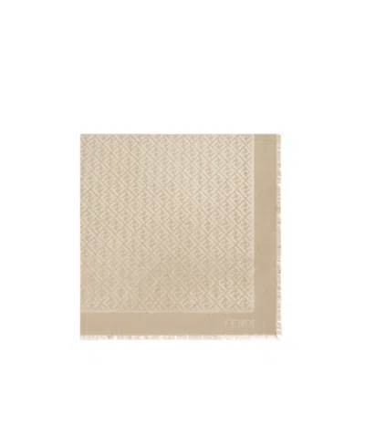 FENDI FENDI MONOGRAMMED SCARF