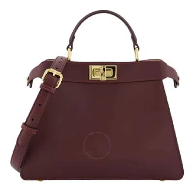 FENDI FENDI ICONIIC PEEKABOO ISEEU LEATHER BAG