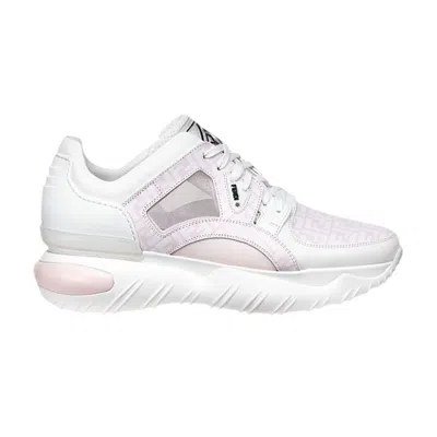 FENDI FENDI LEATHER LOW 'WHITE PINK'