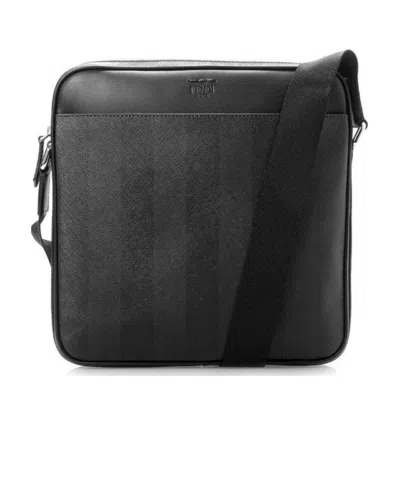 FENDI LOGO DETAILS SATCHEL