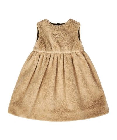 FENDI FENDI KIDS FF MOTIF SLEEVELESS DRESS