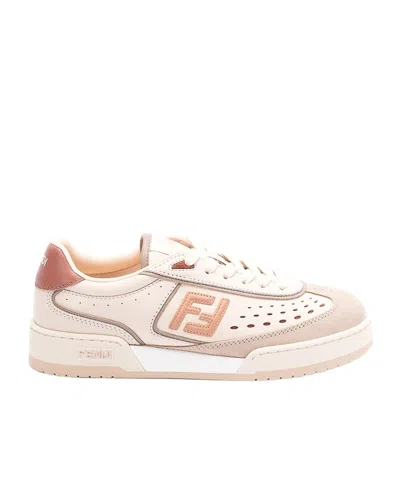 FENDI FENDI MATCH LACE-UP SNEAKERS
