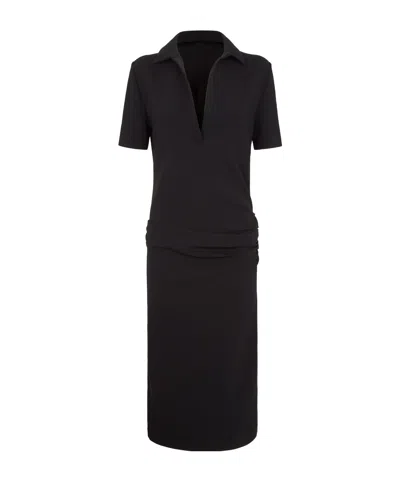 FENDI BLACK CADY DRESS
