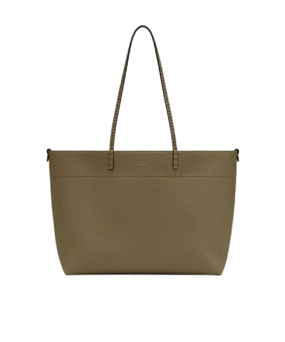 FENDI FENDI ROLL MEDIUM TOTE BAG