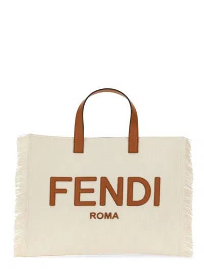 FENDI FENDI MEN FF JACQUARD BAG