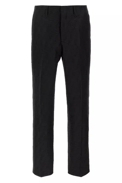 FENDI FENDI MEN FF JACQUARD PANTS