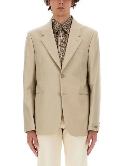 FENDI FENDI MEN WOOL JACKET