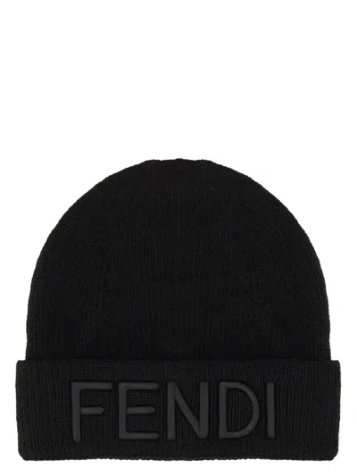 FENDI MEN'S WOOLEN HAT