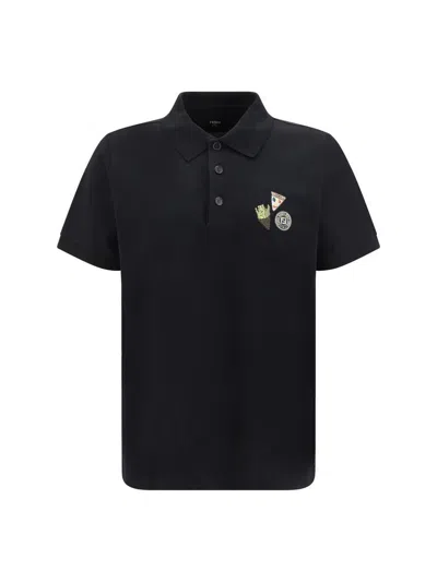 FENDI FENDI POLO SHIRTS