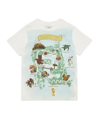 FENDI JERSEY JUNIOR T-SHIRT