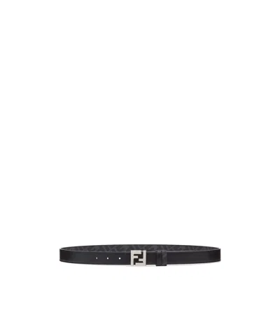 FENDI FENDI SQUARED FF REVERSIBLE BELT