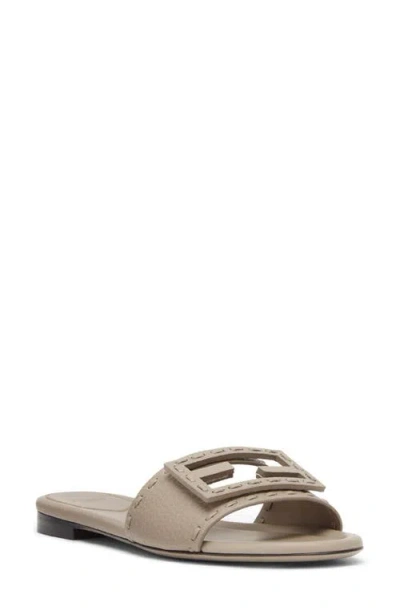 FENDI FENDI SIGNATURE SLIDE SANDAL