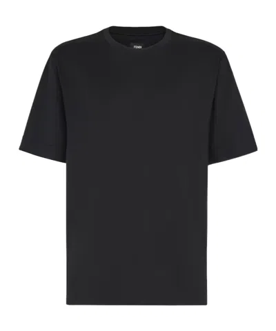 FENDI FENDI CREWNECK SHORT-SLEEVE T-SHIRT
