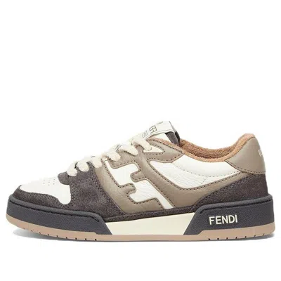 FENDI (WMNS) FENDI Match Low Top 'Beige Brown'