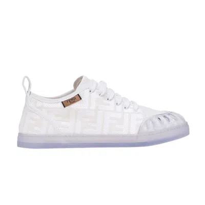 FENDI FENDI WMNS ROMA CANVAS LOW 'FF MOTIF - WHITE'