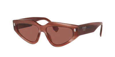 FENDI FENDI WOMAN SUNGLASSES FENDI ROMA FE40163U