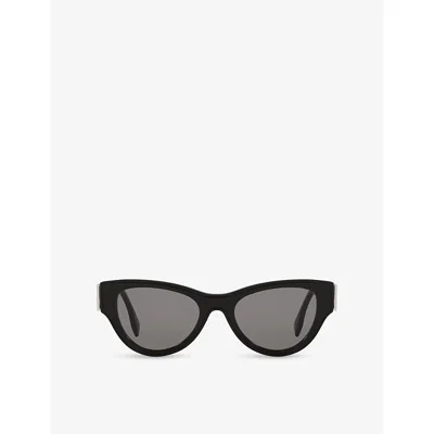 FENDI WOMENS BLACK FE40135I FENDI FIRST ACETATE SUNGLASSES