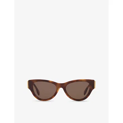 FENDI WOMENS BROWN FE40135I FENDI FIRST ACETATE SUNGLASSES